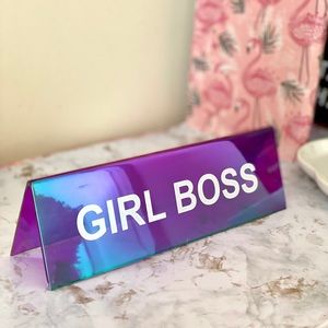 Desk Decor - Girl Boss - Brand New